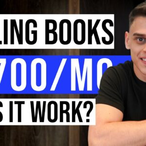 Make $1700 a Month Passive Income Selling Books Online|KDP Low Content Books | Amazon Business Ideas