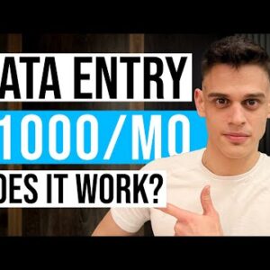 How To Make Money With Data Entry At Home Without Investment (Data Entry Jobs)