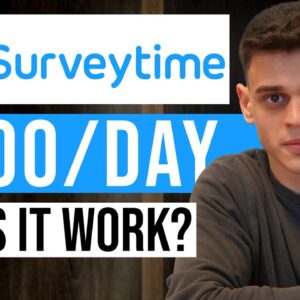 Make Money Online With SurveryTime $1 Per Survey Everytime