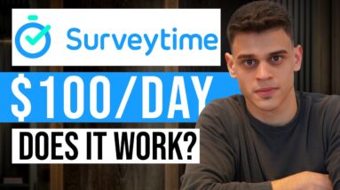 Make Money Online With SurveryTime $1 Per Survey Everytime