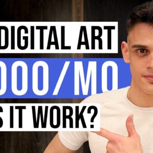 How to Make Money Online with Crypto NFT Digital Art for Beginners (2022)
