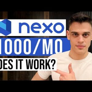 How to Earn BTC Interest On Nexo In 2022 | Crypto Staking Tutorial ( Passive Income )