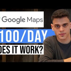 How to Earn Money With Google Maps ($100 PER DAY)
