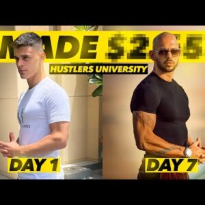 I tried Andrew Tate's Hustlers University for 7 days