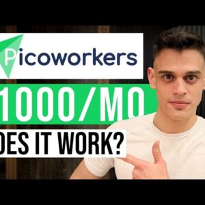 Picoworkers Review: How to Make Money Doing Microtasks / Micro Jobs and Withdraw Payment
