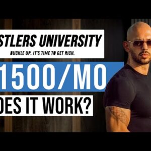 My honest review of Hustlers University 2.0 from Andrew Tate after 1 Month