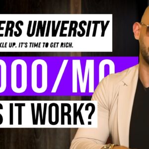 I Tried Andrew Tate’s Hustlers University 2.0 Crypto Course | Real Review | Legit or Scam?