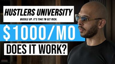 I Tried Andrew Tate’s Hustlers University 2.0 Amazon FBA Course | Real Review | Legit or Scam?
