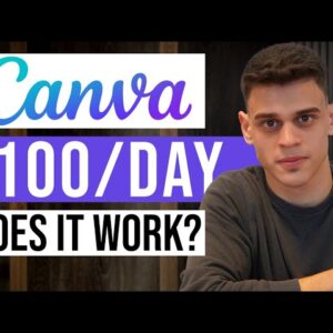 How To Make Money With Canva For FREE In 2022! (No Website)