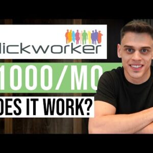 Make Money Online DAILY With Clickworker Review