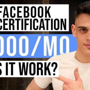 Make Money Working From Home With Facebook Certifications
