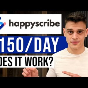 Happy Scribe Review - Can You Make Money Working From Home As A Transcriber? (Tutorial)
