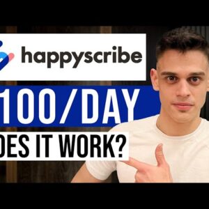 Make Money Working From Home As A Transcriber | Happy Scribe Review