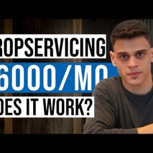 New Dropservicing Method For Beginners ( 2022 ) | Copywriting With AI