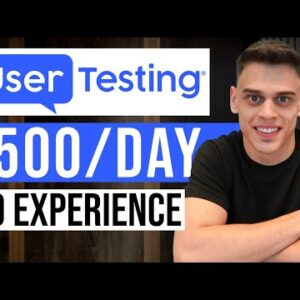 UserTesting Review - Earn Money As a Complete Beginner with This Website