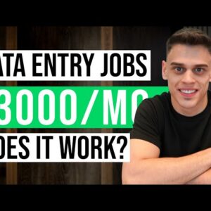 Easy Data Entry Jobs To Make Money As A Beginner (No Experience)