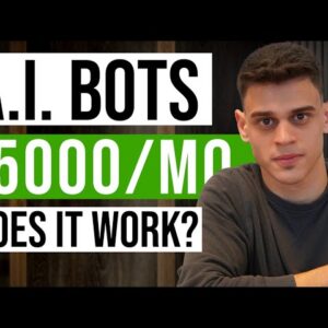How To Make Money Wth A.I. Bots As A Beginner | Complete Tutorial