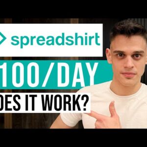 How To Make Money With Spreadshirt in 2022 (Print On Demand)