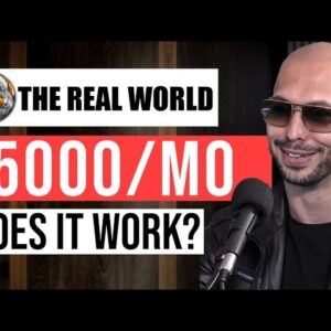 How I Made $5,000 From The Real World by Andrew Tate (Payment Proof)