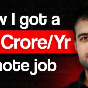 Remote Software Developer Makes 4 Crores/Yr 🔥 ft. @harkirat1