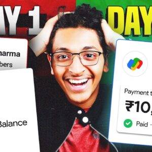 From Scratch How to Turn ₹0 to ₹10,000 in 7 Days!🔥(If I Had To Start Over)