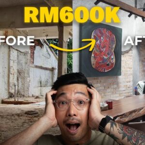 RM1.4 Million old house with modern rustic design, Worth it?