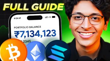 How To Invest in Crypto 2024 - Full Guide to Buying Bitcoin & More | Ishan Sharma
