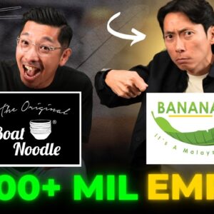 Founder of Boat Noodle & BananaBro: Making Millions, Betrayals & Struggles