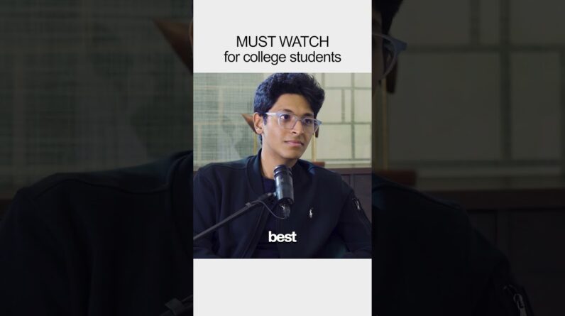 Every College Student MUST WATCH THIS 🔥