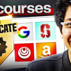 TOP 5 AI COURSES For Beginners (w/ Certificates) [2025] | Ishan Sharma