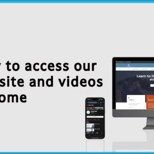 How to access our website and videos