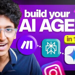 Build Your First AI Agent in 15 Minutes (NO CODING)