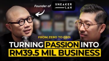 This Man Turned a Sneaker Blog Into a RM39.5MIL Empire