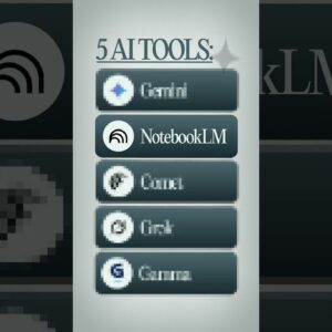 5 AI TOOLS EVERYONE MUST USE (Other Than ChatGPT)
