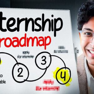 How to Get Your First PAID Intership: FULL ROADMAP
